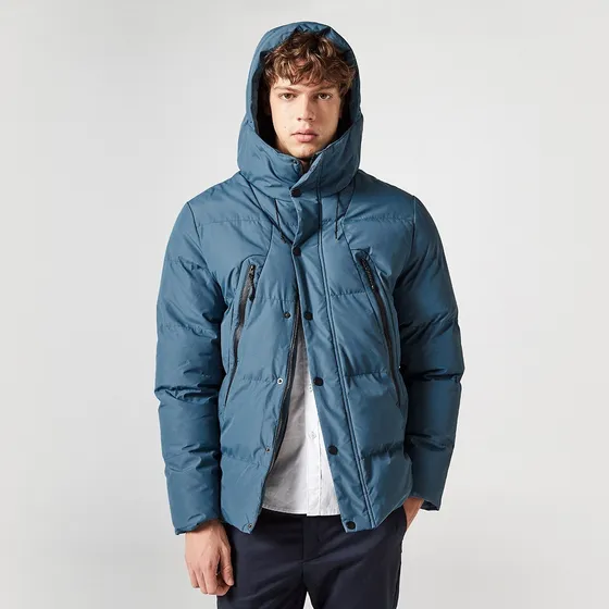 Campera Puffer Inflada Hombre Impermeable Argon