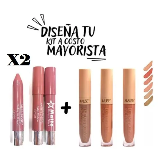 Labial Creyon Chubby Miss Rose