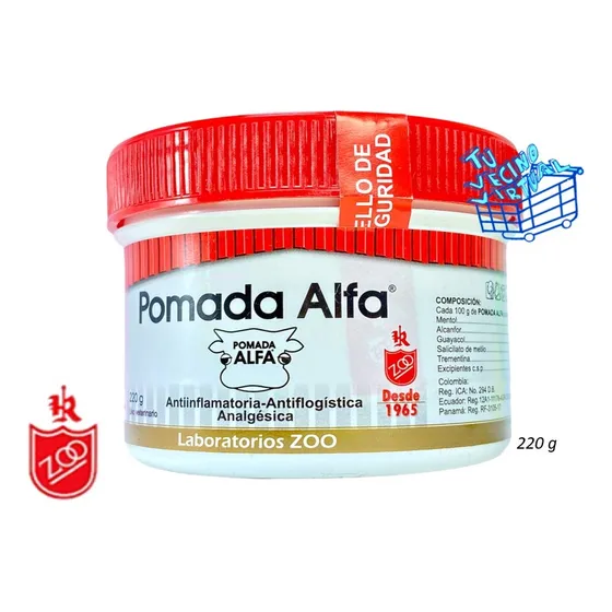 Pomada Alfa X 220g