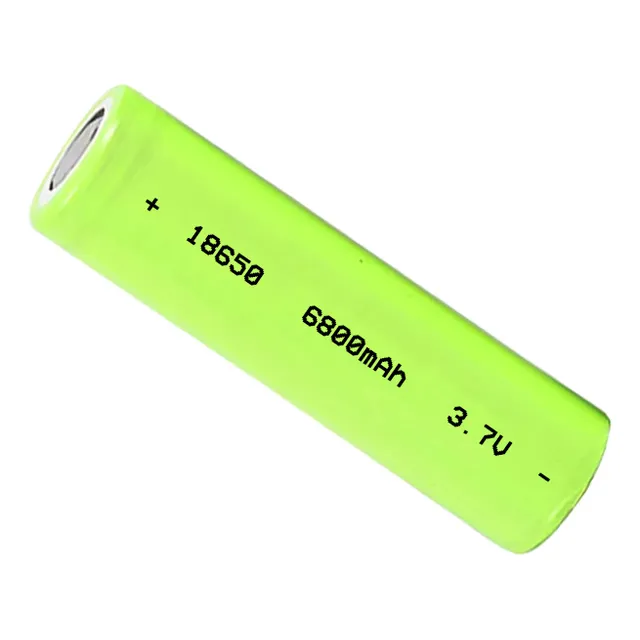 1 Batería Pila 18650 Recargable 3.7 Vol Sin Teton 7800 Mah