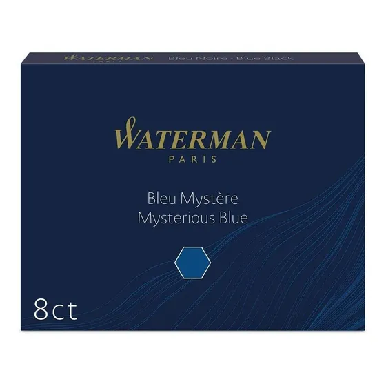 Cartuchos De Tinta Para Pluma Estilográfica Waterman, Largos