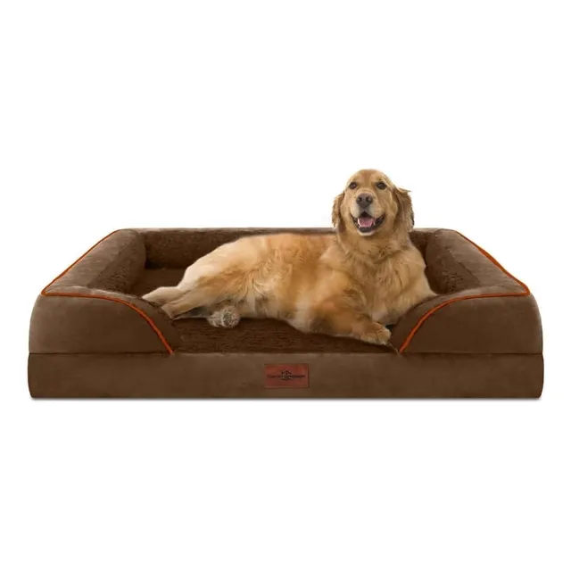 Cama Ortopédica Xl Para Perros, Impermeable, Con Refuerzo, M