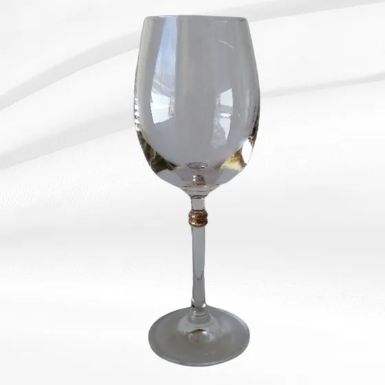 Copa De Vino En Cristal, 17.3 Cm, Boca 4.5 Cm