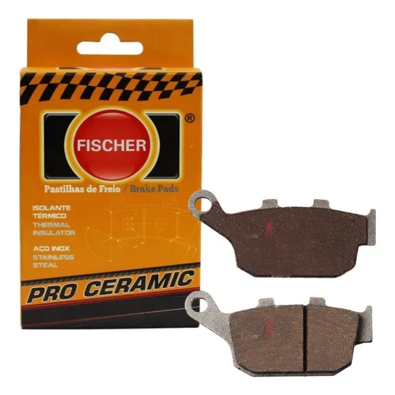 Pastilha Fischer Ceramica Traseira Cb500f Cb500x Fj1160pc