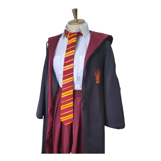 Traje De Harry Potter Gryffindor Disfraz Cosplay Para Dama