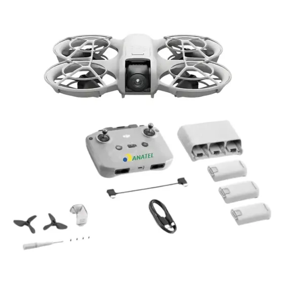 Mini Drone Dji Neo Dji051 Fly More Combo Com Câmera