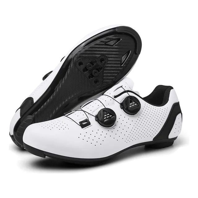 Zapato De Ciclismo Para Ciclista Ruta Spinning Doble Funcion