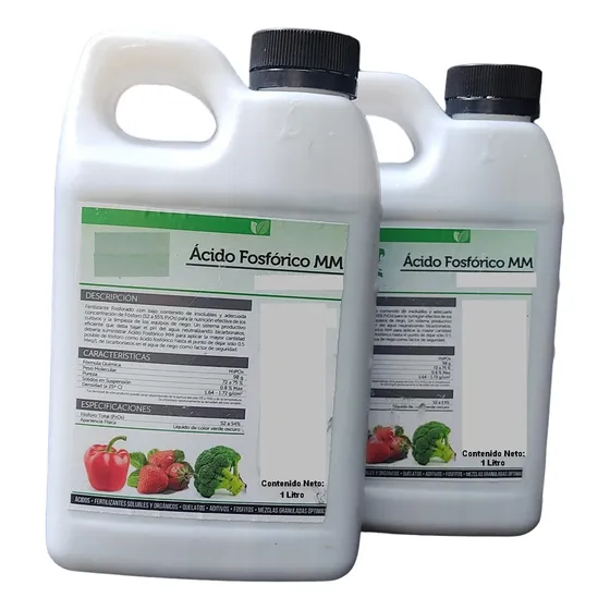 Acido Fosfórico Agrícola Hidroponía 2 Litros