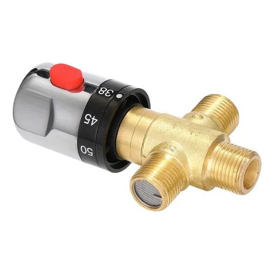 A Válvula Termostática Baño Control Temperatura Agua
