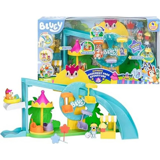 Bluey El Parque De Atracciones Moose Color Azul Claro Bluey El Parque De Atracciones Moose Color Azul Claro