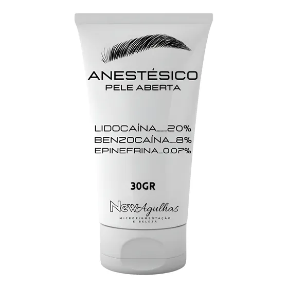 Anestésico Para Micropigmentação - 30gr Todo Tipo De Pele Dia/noite