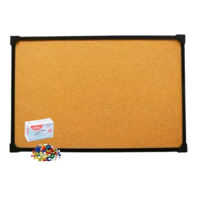 Pizarra Corcho 60x80 + Chinches De Regalo Mercado Envio