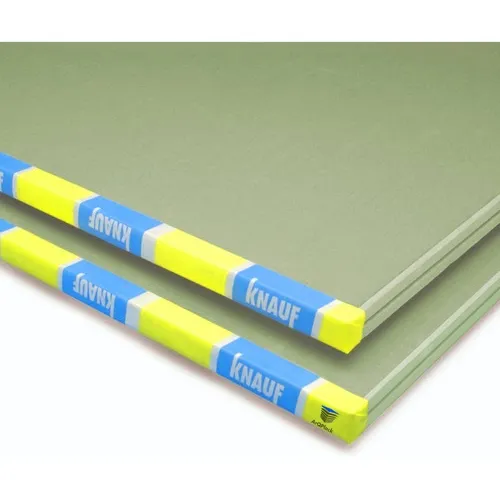 Placa De Yeso Knauf Antihumedad Impregnada 12,5mm = Durlock