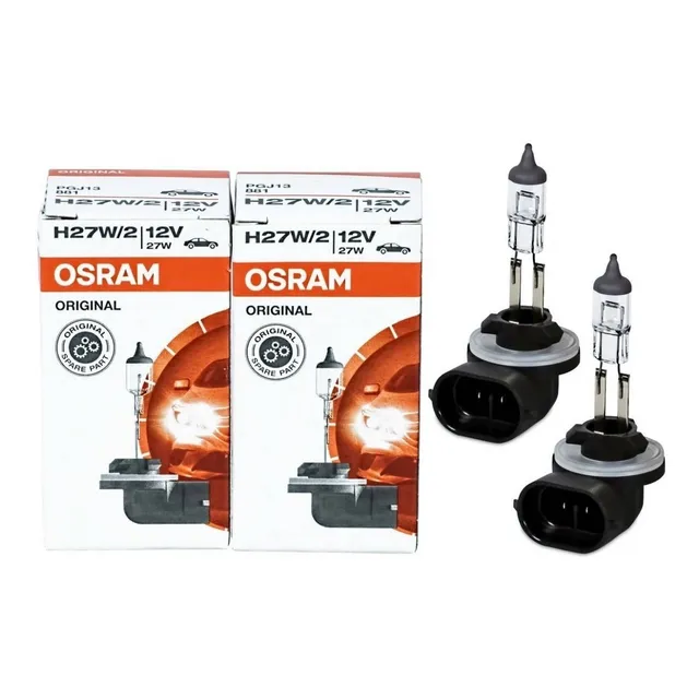 Par Lâmpada Osram 881 Standard H27 /2 3200k 450lm 27w 12v