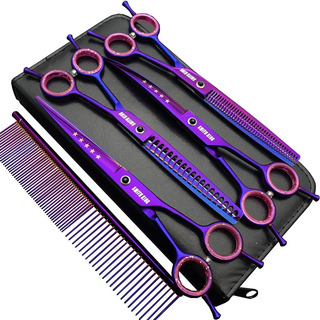 Juego Tijeras Estetica Canina Profesional Corte Pelo Mascota Juego Tijeras Estetica Canina Profesional Corte Pelo Mascota
