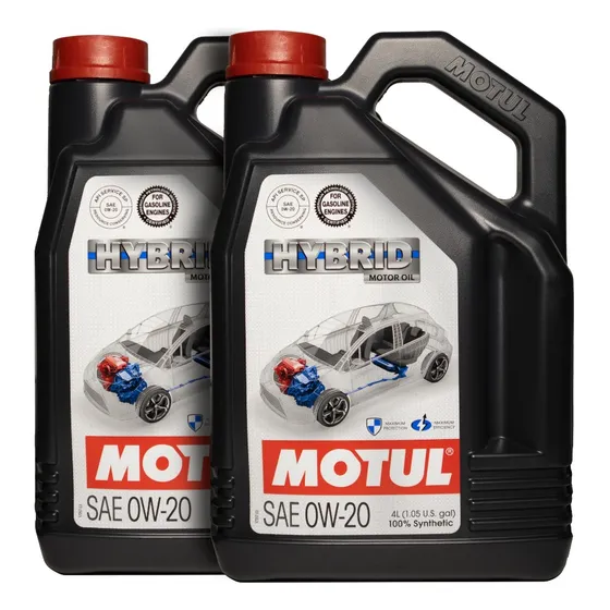 Motul Hybrid 0w20 Sintetico - Vehiculos Hibridos - 8lt