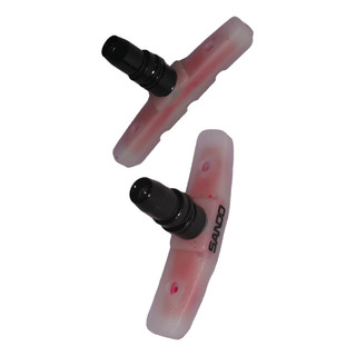 Par De Zapatas Freno V Brake Bicicleta Tuerca Hexa 70mm Luz Par De Zapatas Freno V Brake Bicicleta Tuerca Hexa 70mm Luz