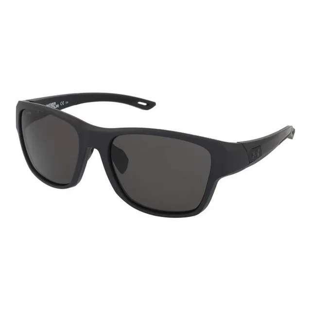 Lentes Under Armour Solar Ua0009 F/s 003 Negro Polarizado Color de la lente Gris 6c Color del armazón Negro Mate 003
