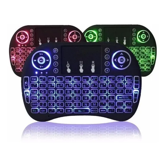 Control Teclado Bluetooth Rii I8 Smarttv Box Android Tablet