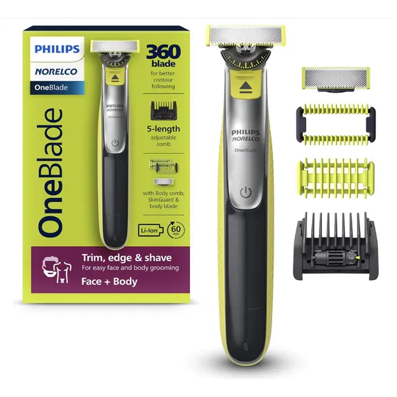 Afeitadora Oneblade Philips Norelco 360 Blade Cara Cuerpo