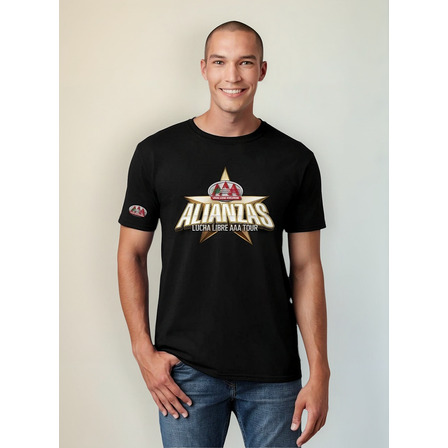 Playera Deportiva Hombre Lucha Libre Aaa Alianzas Playera Deportiva Hombre Lucha Libre Aaa Alianzas