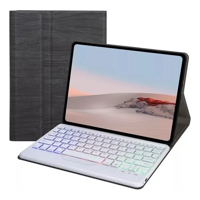 Funda Con Teclado Rgb Para Surface Go 1/2/3 -fm101