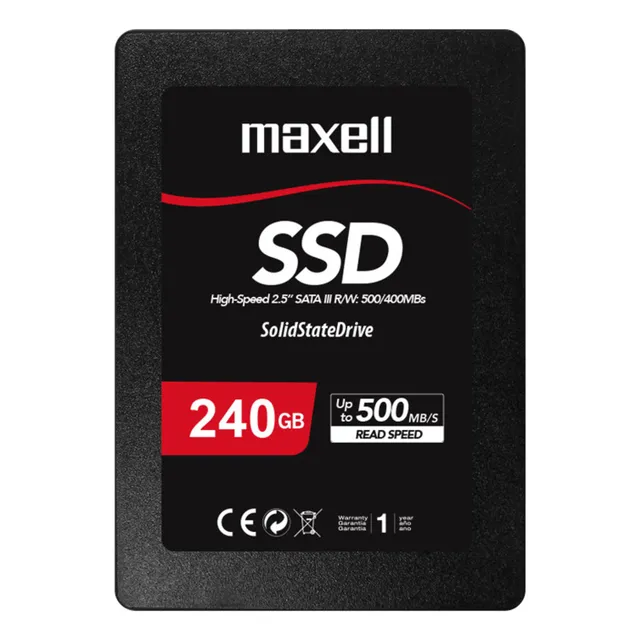Disco Duro Solido Ssd Maxell Interno 240gb Sata Iii 2.5
