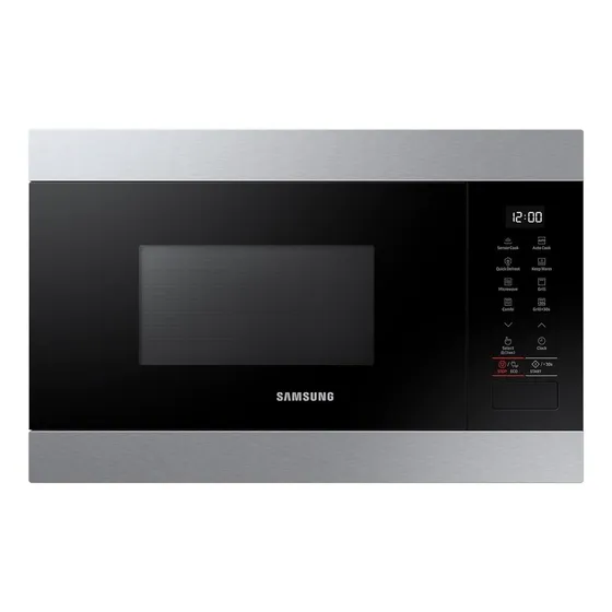 Microondas Empotrable Con Grill Samsung 22l 2350w Plateado