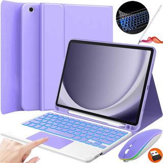 Funda C/teclado Mouse+lapiz Para Galaxy Tab A9+ Plus 11'' Ñ Funda C/teclado Mouse+lapiz Para Galaxy Tab A9+ Plus 11'' Ñ