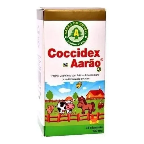 Coccidex 75 Cápsulas Passaros
