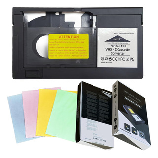 Adaptador De Casete Becboldf P/ Vhs-c Y Super Vhs-c Vhs Adaptador De Casete Becboldf P/ Vhs-c Y Super Vhs-c Vhs