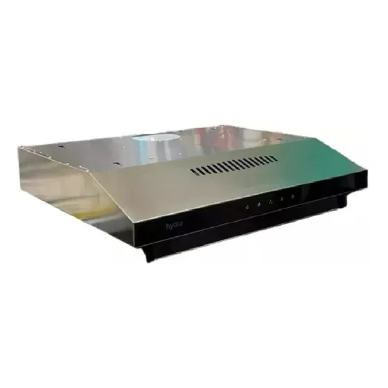 Extractor Purificador Aire Acero Inox Frente Negr 100w Touch