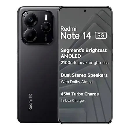 Xiaomi Redmi Note 14 5g 256 Gb Dual Sim 8 Gb Cor Preto