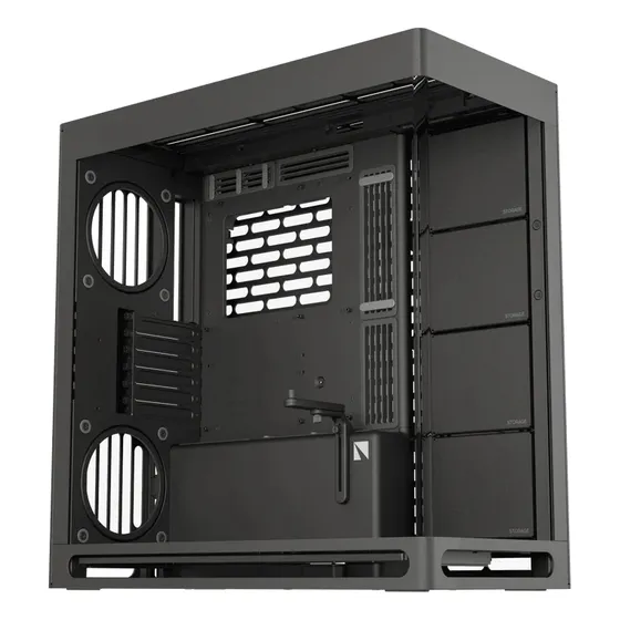 Gabinete Gamer Havn Hs 420 Negro Base Edition Alta Gama