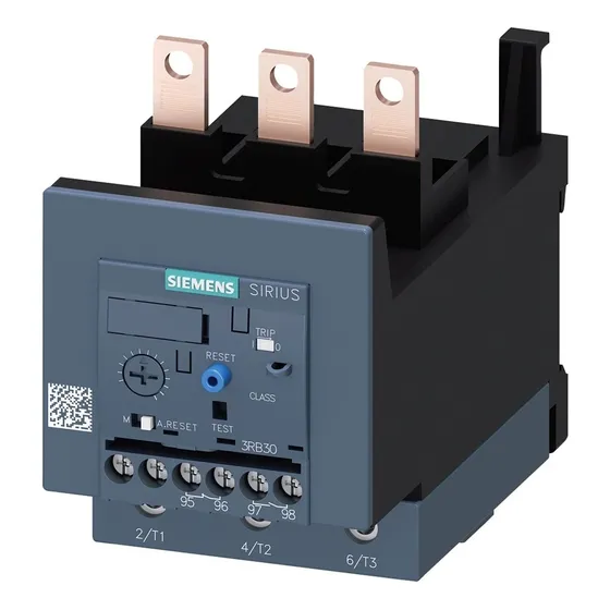 Relé De Sobrecarga S3 32...115 A Siemens 3rb3046-1xb0