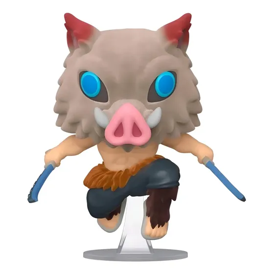 Figura de acción Inosuke Hashibira Flocked 875 de Funko Pop! Animation | Cuotas sin interés