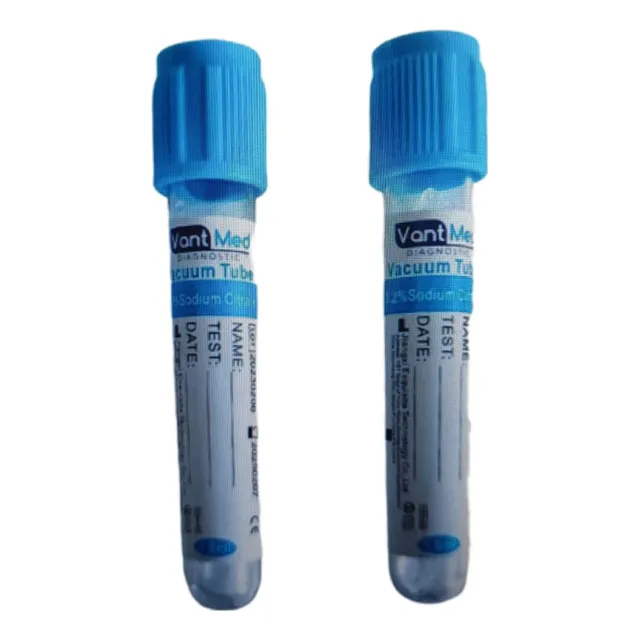 Tubos Tapa Azul 4,5 Ml X 100 Uds