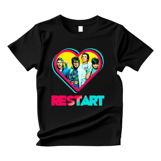 Camiseta Camisa Restart Banda Show Despedida Love