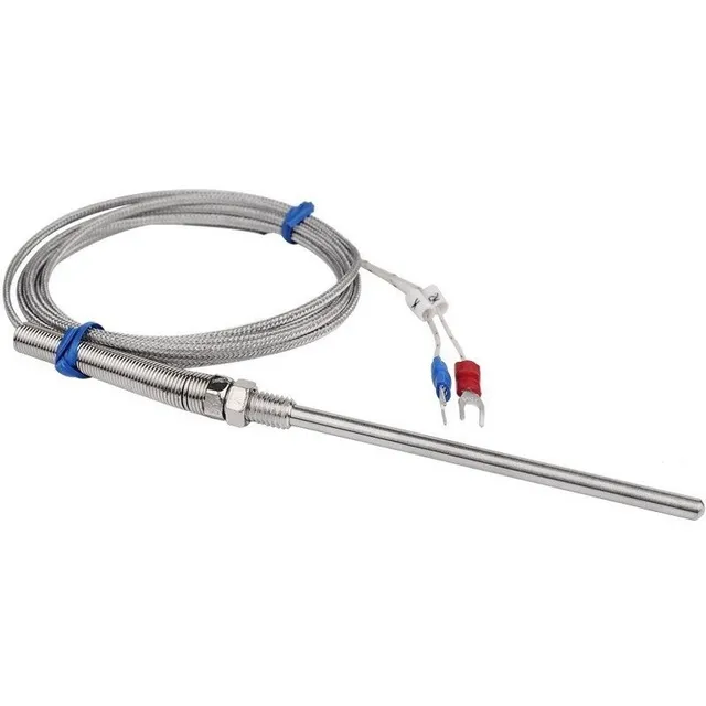Termopar Tipo K -100 A 1250 °c Sonda 10cm Cable 3m 