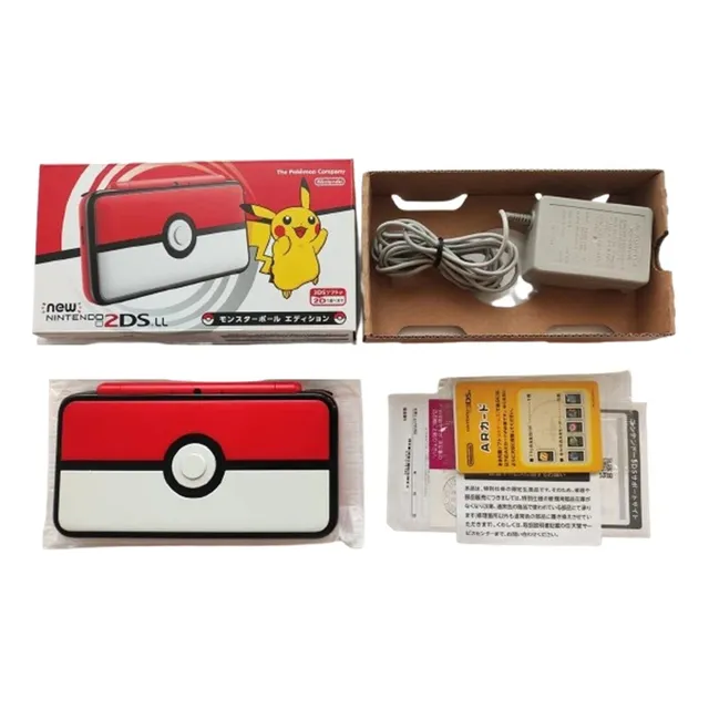 Nintendo New 2ds Xl Pokemon Monster Ball Pokeball En Caja