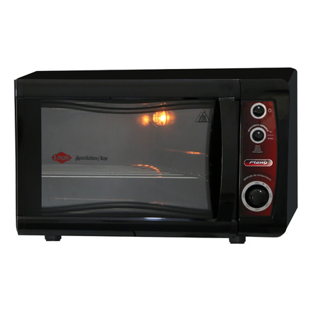Forno Elétrico Flexy Black Easy Clean Forno Elétrico Flexy Black Easy Clean