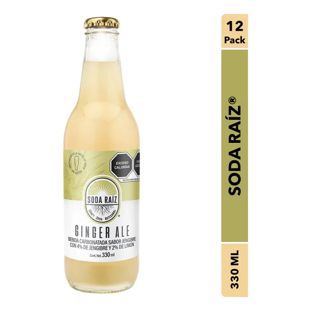 Soda Raíz (12-pack) Cerveza De Jengibre (sin Alcohol)