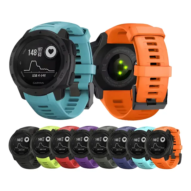 Correa Compatible Con Reloj Garmin Instinct Colores 