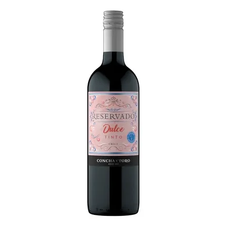Vino Tinto Concha Y Toro Reservado Dulce Tinto Afrutado 750