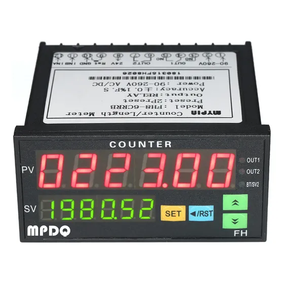 Contador Dual Multifuncional Emisor De Luz Con Salida 2