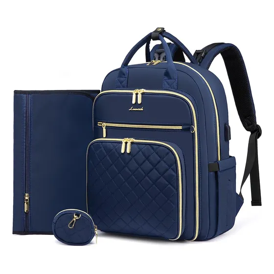 Pañalera Lovevook Mochila Para Pañales Multiusos Bebe Morral