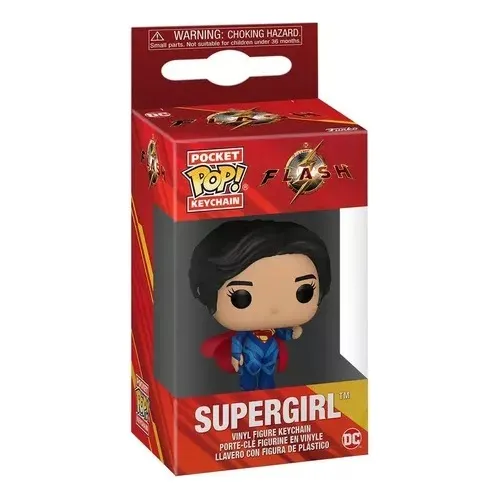 Funko Pop Llavero - The Flash Movie - Supergirl