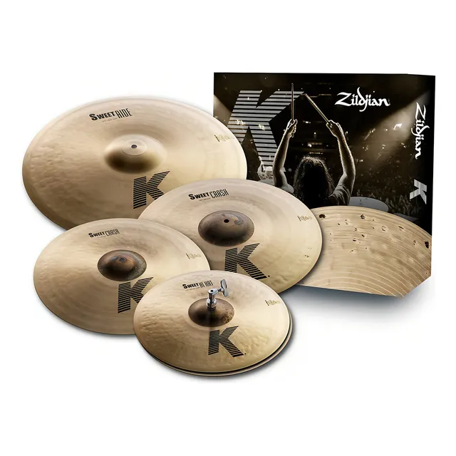 Platillo pack Zildjian K sweet KS5791 color dorado