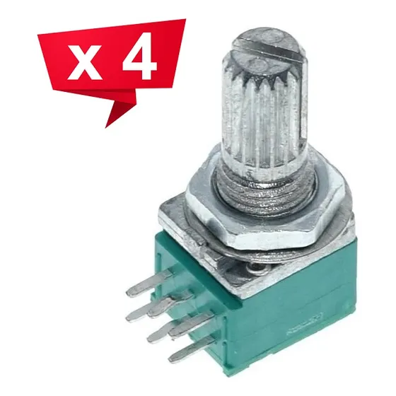 Potenciómetro Para Audio 6 Pines Rk097g