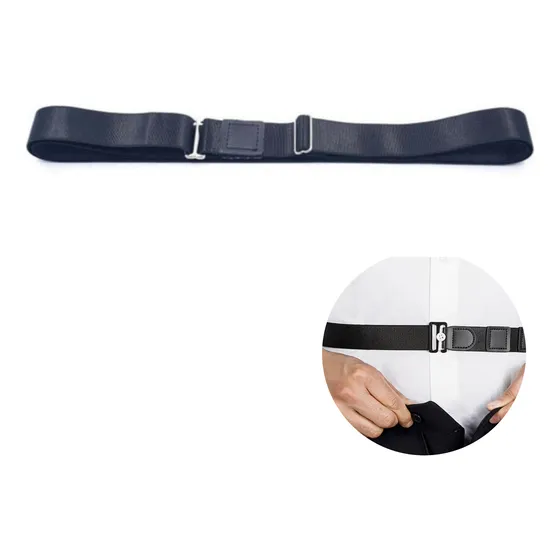 Cinturón Sujetador Camisa Hombre Formal Traje Tirante